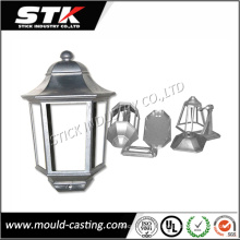 Couvercle de lampe de décoration par fonderie en aluminium (STK-ADL0008)